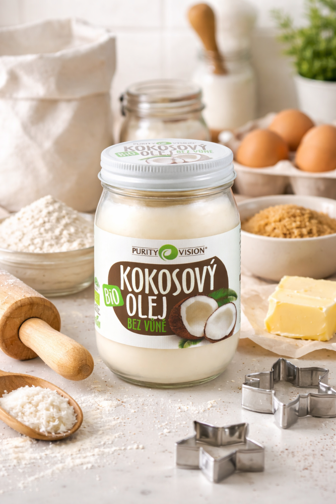 BIO Kokosový olej bez vůně Purity Vision