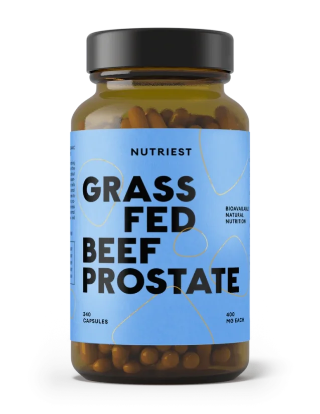Nutriest lyofilizovaná býčí prostata v grass-fed kvalitě - 240 kapslí