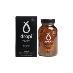Extra panenský olej z tresčích jater Dropi kapsle
