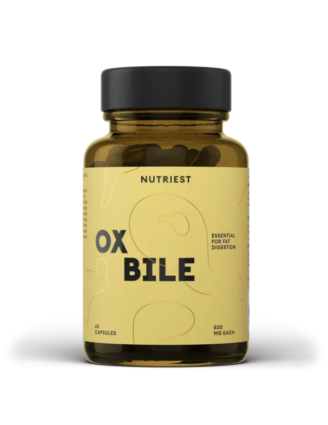 Hovězí žluč Nutriest (ox bile) - 60 kapslí
