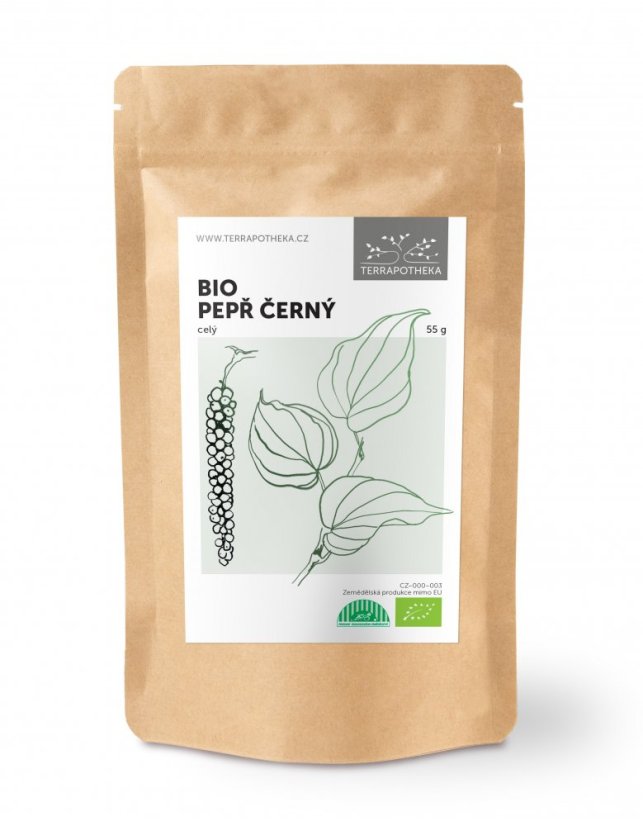 BIO pepř černý - celý 55 g