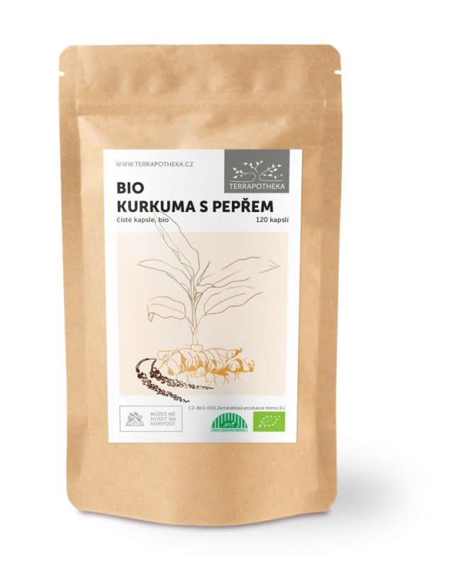 BIO Kurkuma s pepřem 