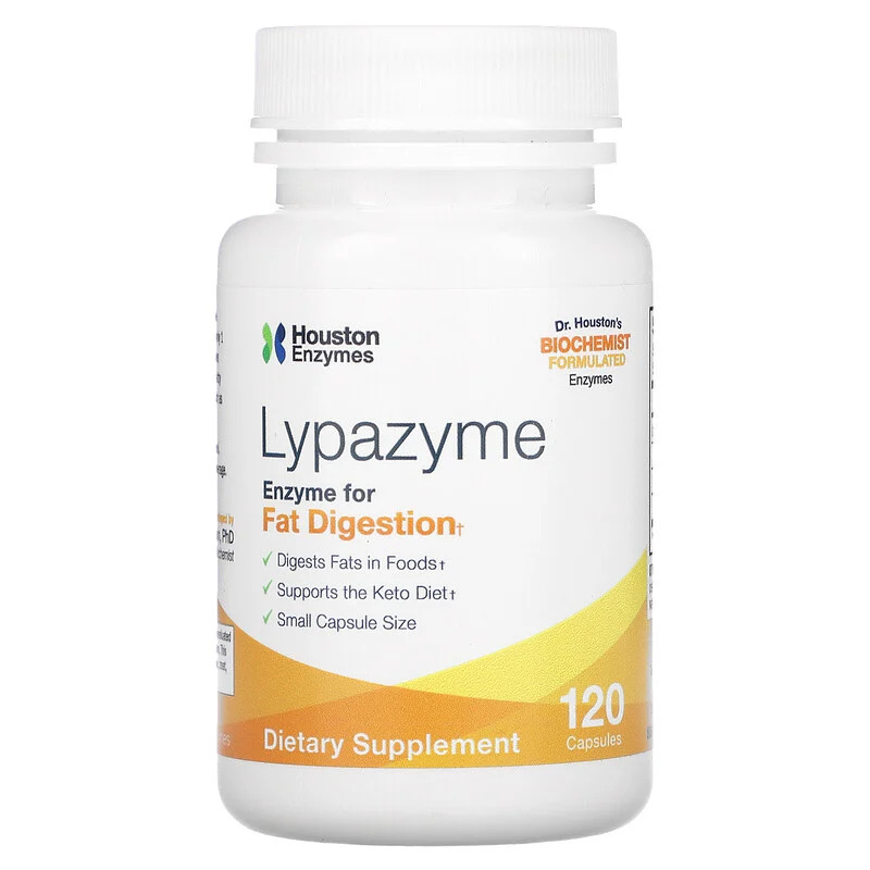 Lypazyme™ Houston Enzyme - trávicí enzymy 120 kapslí