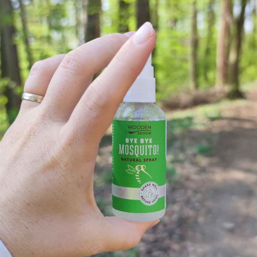 Přírodní repelent proti komárům a hmyzu WoodenSpoon - 50 ml