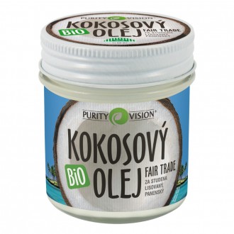 BIO kokosový olej Purity Vision - Množství: 120 ml BIO kokosový olej Purity Vision - Množství: 120 ml