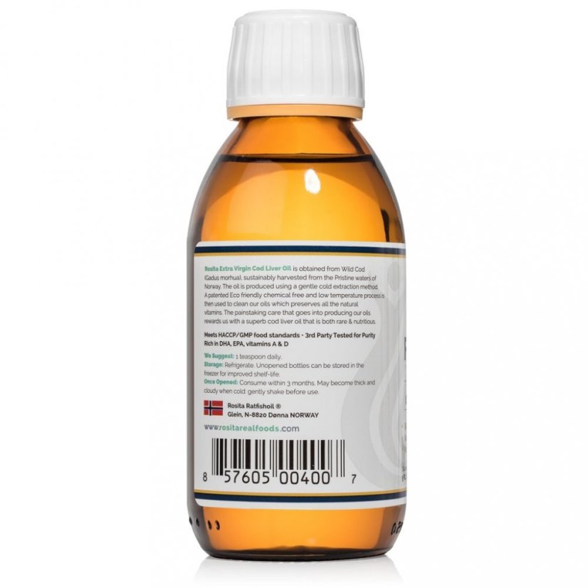 Rosita extra panenský olej z tresčích jater 150 ml