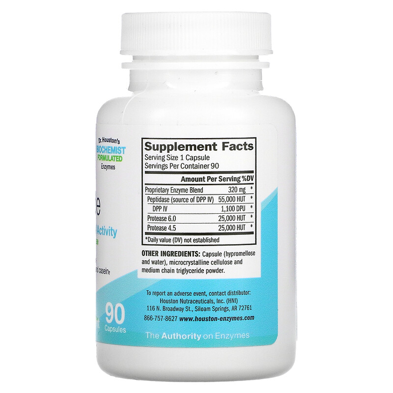 AFP Peptizyde® Houston Enzymes - trávící enzymy 90 kapslí
