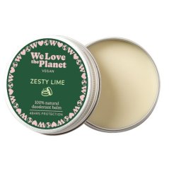 Přírodní krémový deodorant "Zesty Lime" We love the Planet - 35g