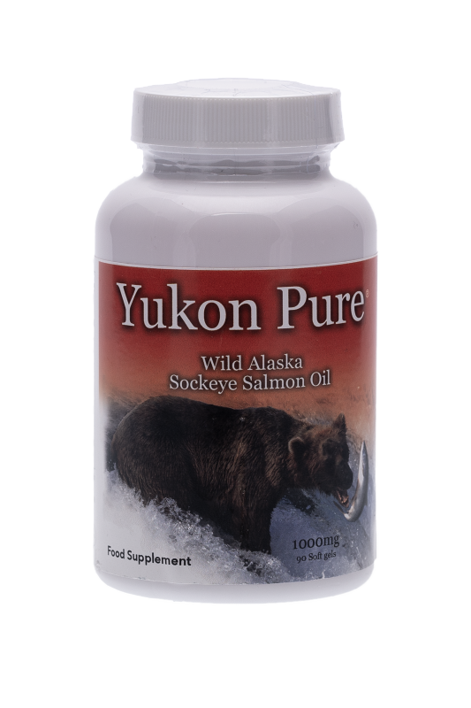 Yukon Pure - olej z divokého lososa 90 kapslí