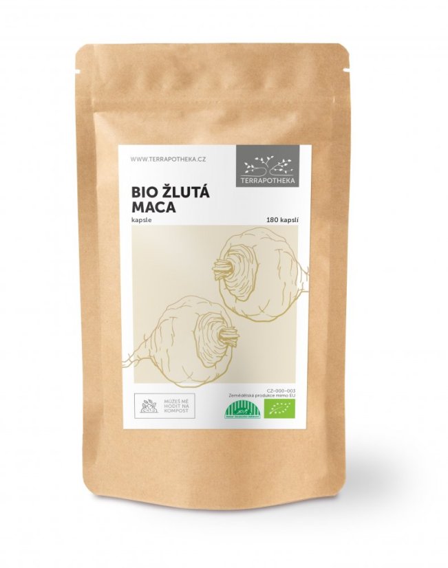 BIO žlutá maca želatizovaná