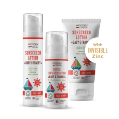 Opalovací tělové mléko Baby & Family SPF 50 WoodenSpoon