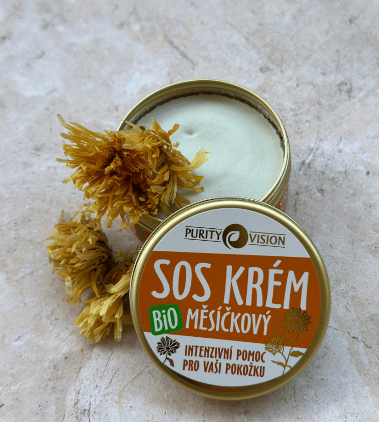 BIO Měsíčkový SOS krém Purity Vision - 70 ml