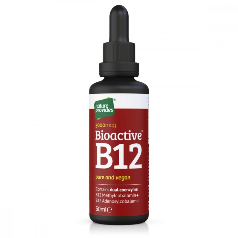 Bioaktivní B12 Nature Provides - tekutý 50 ml