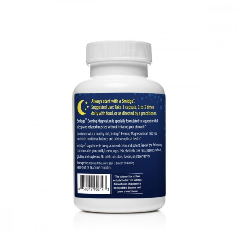 Evening Magnesium Smidge™ - hořčík bisglycinát 60 kapslí