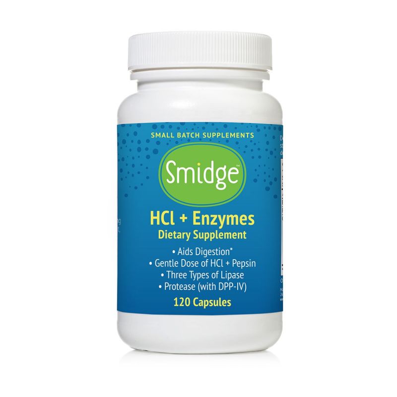 Trávicí enzymy s HCL Smidge™- 120 kapslí