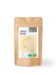 BIO pastelová ŽLUTÁ - dýně - prášek 50 g