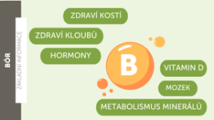 Jaké jsou účinky bóru?