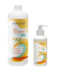 Gel na nádobí s vůní citronu Natuty