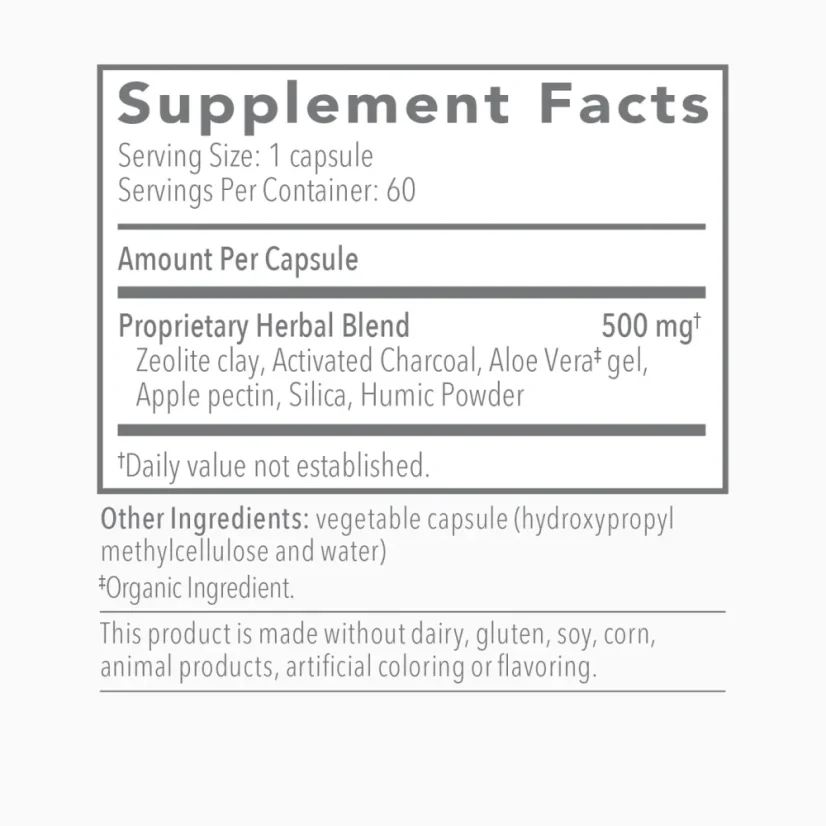 G.I.Detox™ INT Biocidin® - absorbent 60 kapslí