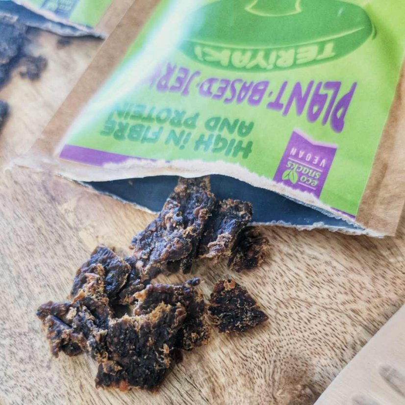 BIO rostlinné jerky Cherky - teriyaki 30 g EXP 24.4.26