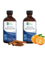 Fermentovaný olej z tresčích jater Green Pasture - s příchutí 176 ml