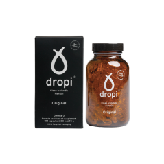 Extra panenský olej z tresčích jater Dropi kapsle