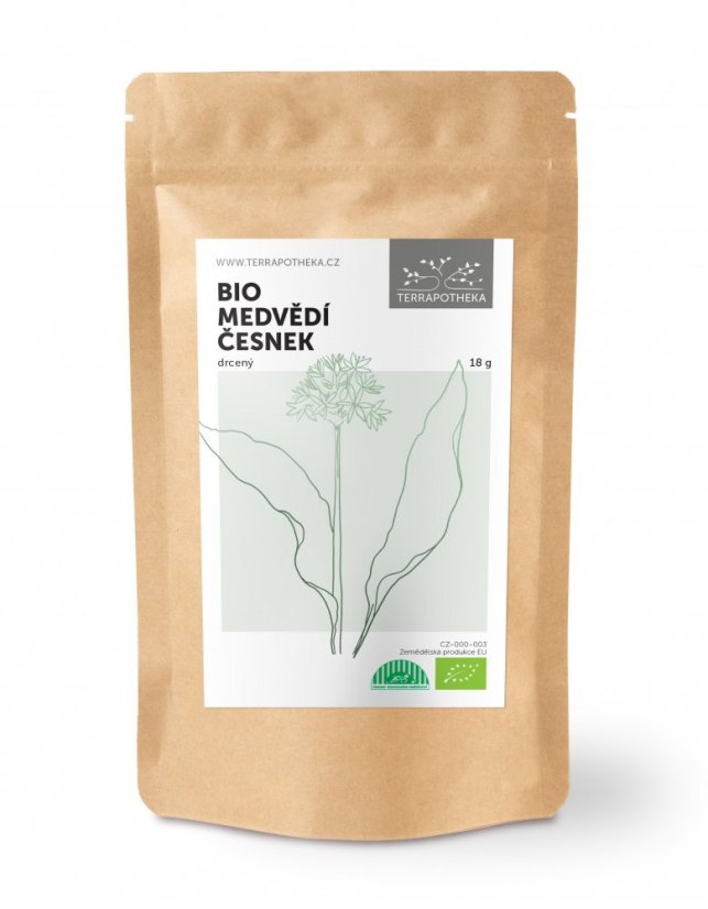 BIO sušený medvědí česnek - drcený 18 g