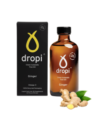 Extra panenský olej z tresčích jater Dropi - 170 ml ZÁZVOR