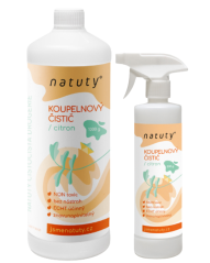 Koupelnový čistič s vůní citronu Natuty