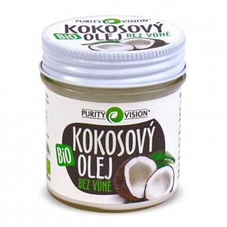 BIO Kokosový olej bez vůně Purity Vision - Velikost balení: 120 ml