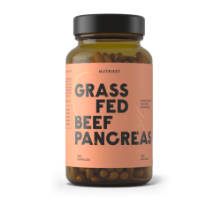 Nutriest lyofilizovaná hovězí slinivka v grass-fed kvalitě - 240 kapslí
