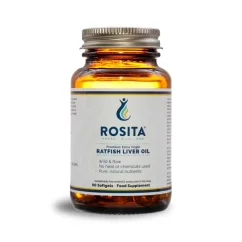 Rosita extra panenský olej z jater chiméry podivné - 90 kapslí
