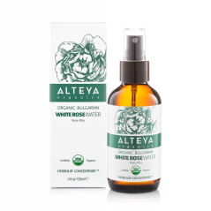 Růžová voda bio z bílé růže Alteya - 120 ml