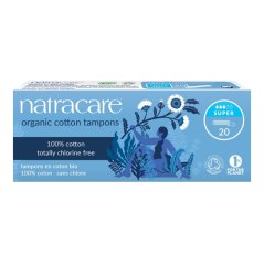Tampóny Natracare - super 20 ks
