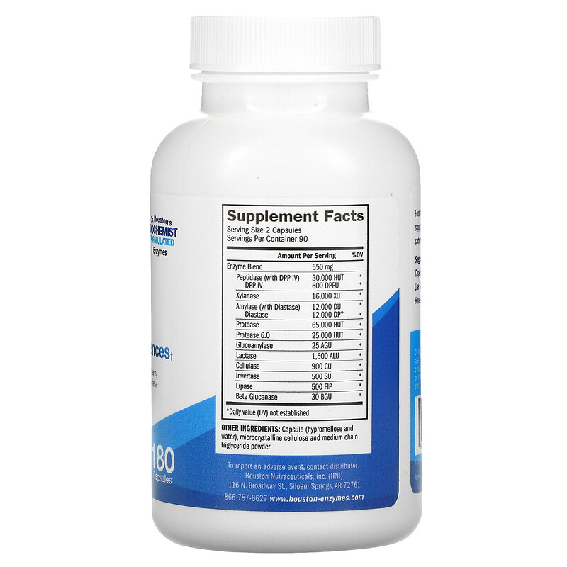 TriEnza® Houston Enzymes - trávící enzymy kapsle