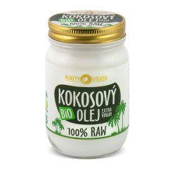 BIO kokosový olej RAW Purity Vision 370 ml