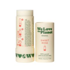 Přírodní tuhý deodorant "Sweet Rose" We love the Planet - 40 g