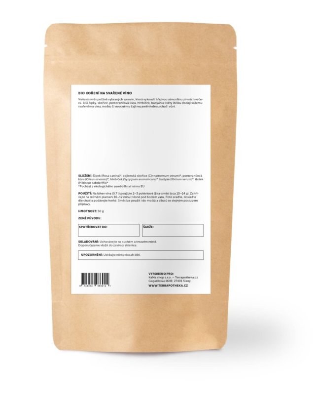 BIO koření na svařák - směs 50g