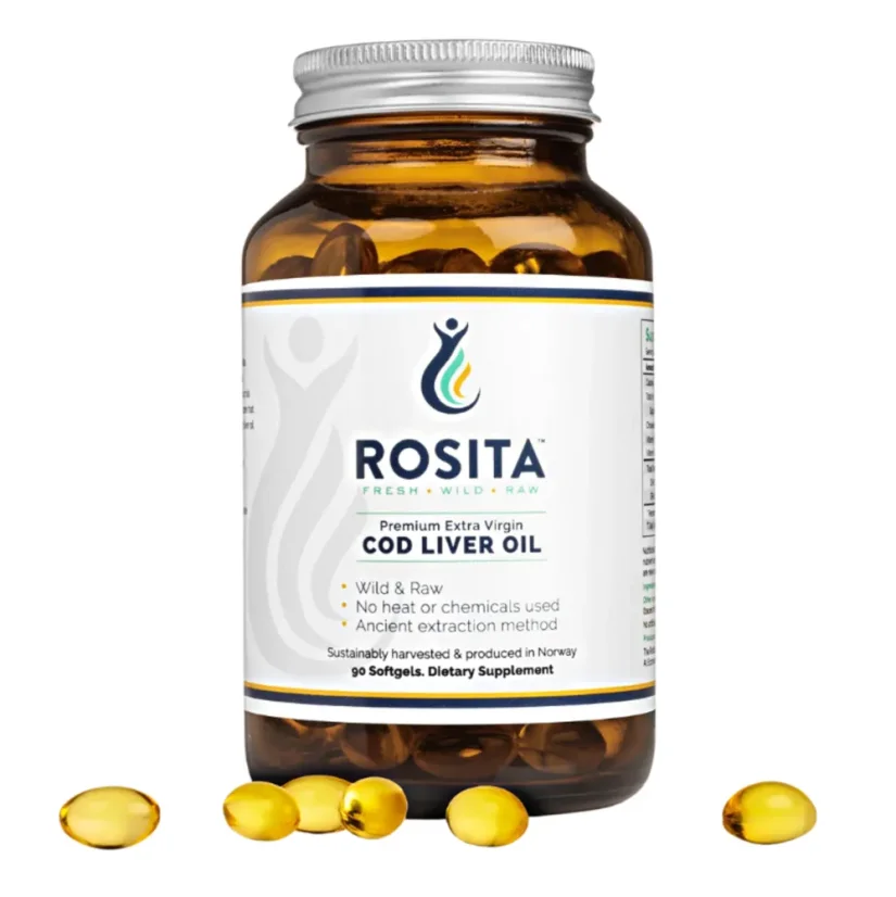 Rosita extra panenský olej z tresčích jater - 90 kapslí