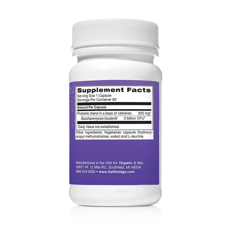 Probiotika Smidge™ YeastBiotic - S. Boulardii 60 kapslí