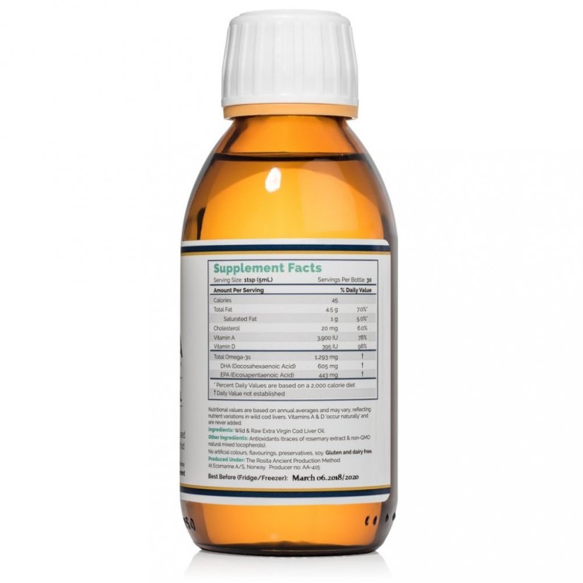 Rosita extra panenský olej z tresčích jater 150 ml