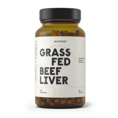Nutriest lyofilizovaná hovězí játra v grass-fed kvalitě - 240 kapslí