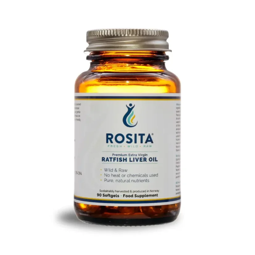 Rosita extra panenský olej z jater chiméry podivné - 90 kapslí
