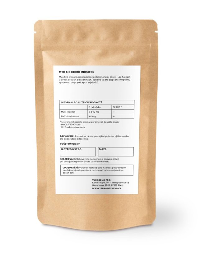 Myo D Chiro Inositol prášek 100g EXP 9/27