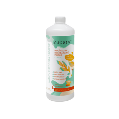 Prací gel na bílé i barevné prádlo s vůní citronu 1kg Natuty