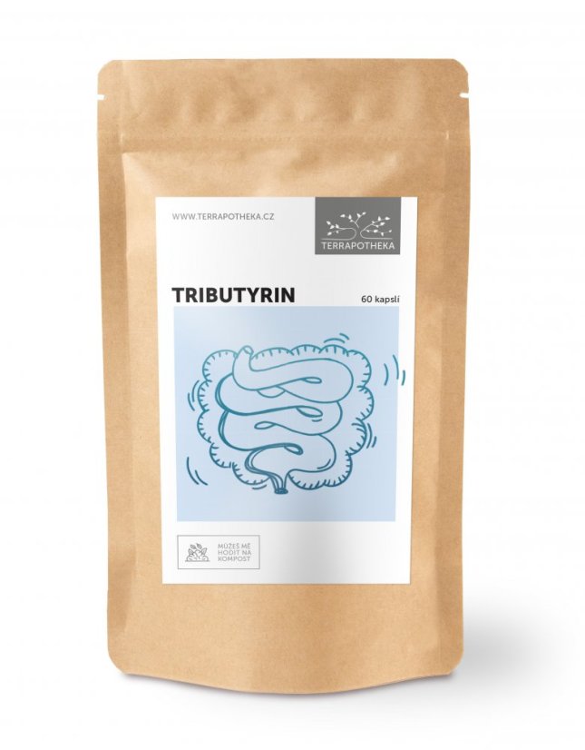 Tributyrin (butyrát) - 60 kapslí