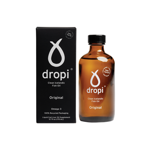 Extra panenský olej z tresčích jater Dropi - 170 ml