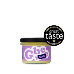 Ghee+ přepuštěné máslo - česnek 220 ml