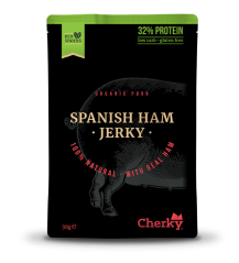 BIO vepřové jerky Cherky - španělská šunka 30 g