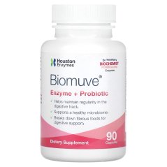 Biomuve® Houston Enzymes - trávící enzymy s probiotiky 90 kapslí